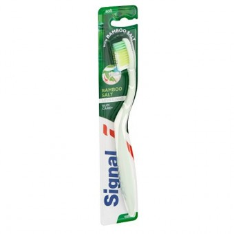Signal Fogkefe Bamboo Salt Finom Sörte Bambusz Sóval