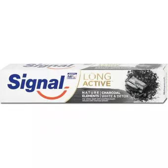 Signal Fogkrém Long Active Aktív szénnel 75ml