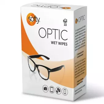 Softy Optic Clean Szemüveg törlőkendő 10db