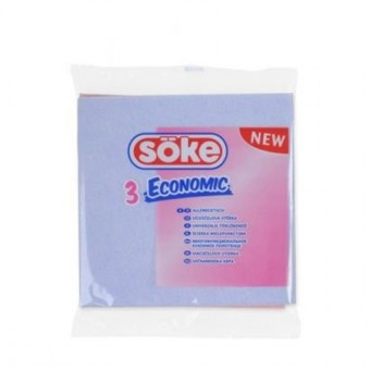 Söke Törlőkendő - ECO - Univerzális , jó nedvszívókpesség 3db