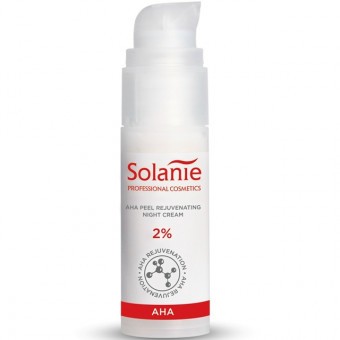 Solanie AHA peel bőrfiatalító éjszakai krém 30ml SO11805
