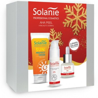 Solanie AHA Peeling Hámlasztó Csomag + Ajándék Törölközővel  SO10016.1