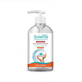 Solanie Antibakteriális kéz-és bőrfertőtlenítő gél 300ml SO23031