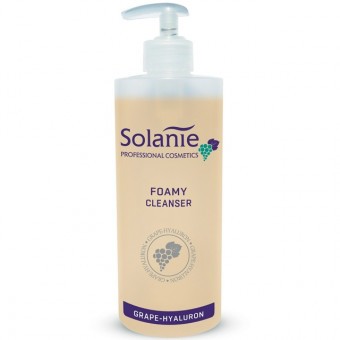 Solanie Szőlő Hyaluron habzó lemosó gél 500ml SO21703