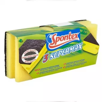 Spontex Supermax szivacs 3db