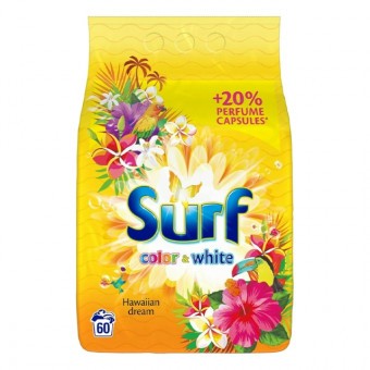 Surf Mosópor Hawaiian dream & Coconut 3,9Kg (60mosás)