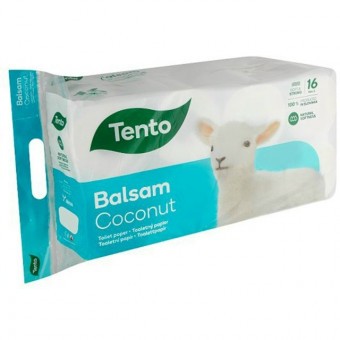 Tento Toalettpapír - 3 rétegű/16 tekercs - Sensitive - Kókusztej
