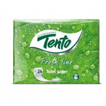 Tento Toalettpapír - 3 rétegű/24 tekercs - Fresh Line