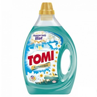 Tomi Folyékony Mosószer Aromaterápia Bali Lótusz és Mandula olaj 2L (40 mosás)