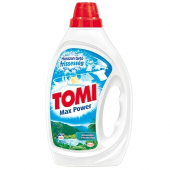 Tomi Folyékony Mosószer Max Power White Amazónia frissessége 3L (60 mosás)