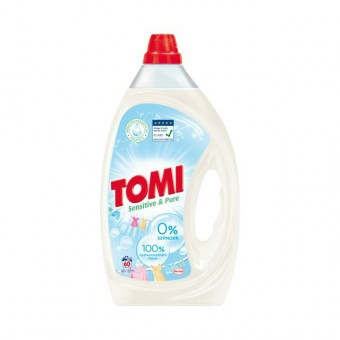 Tomi Folyékony Mosószer Sensitive & Pure 3L (60 mosás)