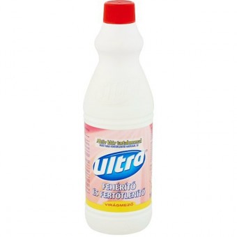 Ultra Fehérítő-és Fertőtlenítő Klóros-Baktérium-és gombaölő,Virág illat 1000ml
