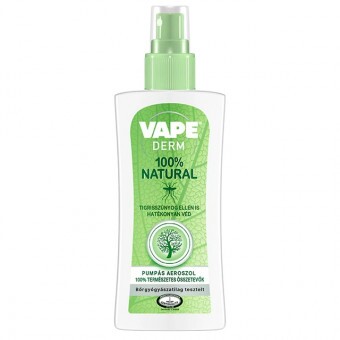 VAPE Derm Szúnyogriasztó 100% Natural 100ml
