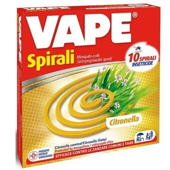VAPE Szúnyogirtó spirál Citromfű 10db
