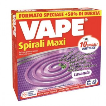VAPE Szúnyogirtó spirál Levendula 10db