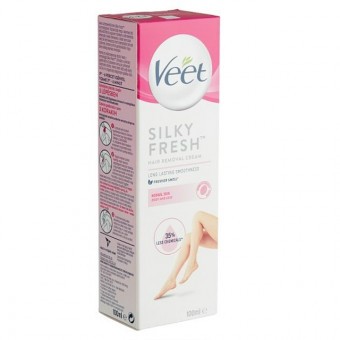 Veet szőrtelenítő krém Silky Fresh 100ml normál bőrre