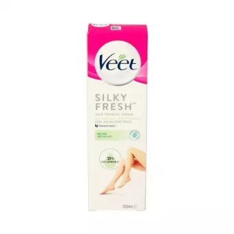 Veet szőrtelenítő krém Silky Fresh 100ml száraz bőrre