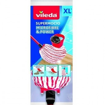Vileda Felmosófej Utántöltő Mikroszálas-Supermocio-Microfibre & Power