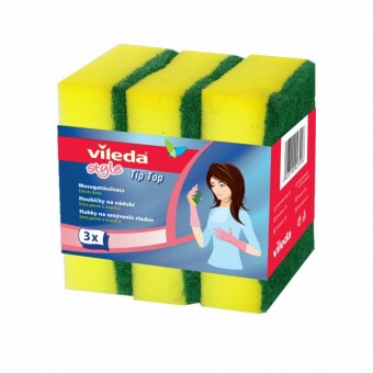 Vileda Mosogatószivacs 3db Tip Top