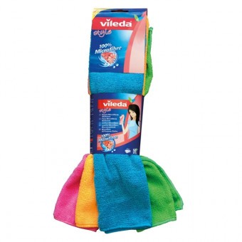 Vileda Törlőkendő 4 db Color mikroszálas XL