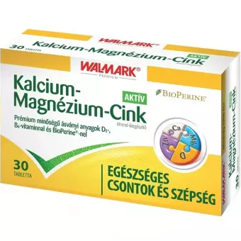 Walmark Kalcium-Magnézium-Cink tabletta 30db