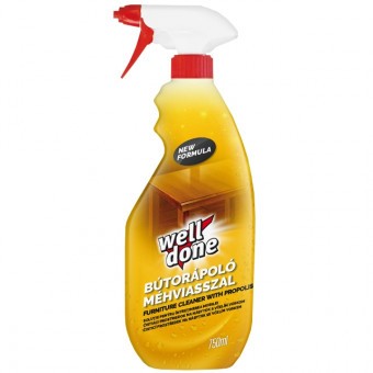 Well Done Bútorápoló méhviasszal 750ml