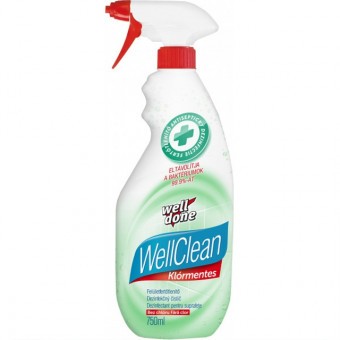 Well Done Felületfertőtlenítő Spray-Well Clean-Klórmentes,BIOCID termék 750ml