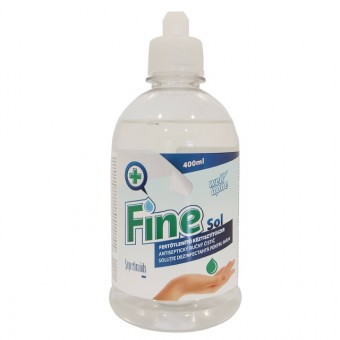 Well Done Fine Sol Kéztisztító Fertőtlenítős-BIOCID termék 400ml