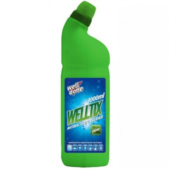 Well Done Folyékony Tisztítószer Fertőtlenítős BIOCID termék,Fenyő illat 1000ml