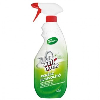 Well Done Penész eltávolító Spray - Klóros , BIOCID termék 750ml