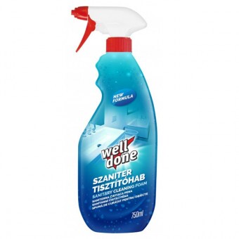 Well Done Tisztító Szaniter Hab 750ml