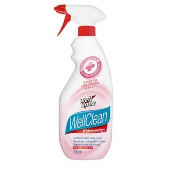 Well Done Well Clean Fertőtlenítő hatású hideg zsíroldó klórmentes 750ml
