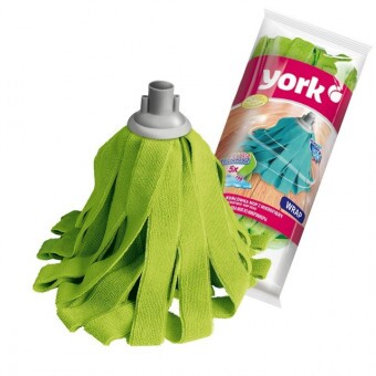 York Felmosó Fej Microfibre Wrap