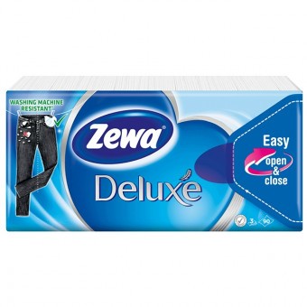 Zewa DL zsebkendő 3 réteg 90db Normál