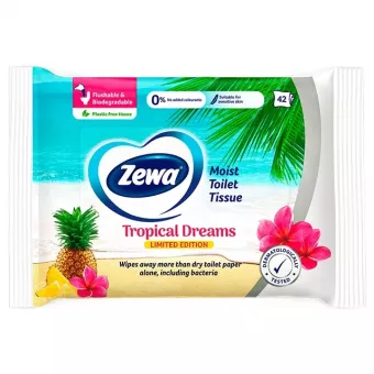 Zewa Nedves Toalettpapír - Tropical Dreams 42db