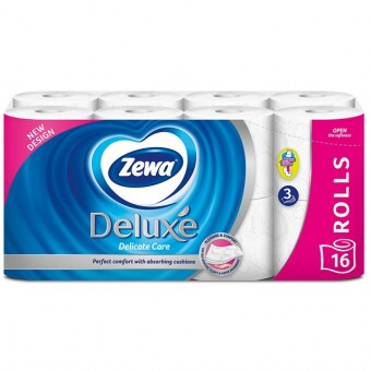 Zewa Toalettpapír 3r/16tek. Delicate