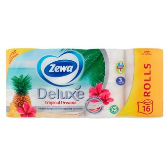 Zewa Toalettpapír 3r/16tek. Tropical
