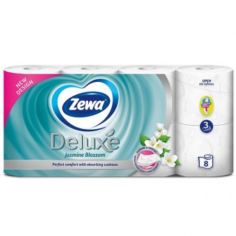 Zewa Toalettpapír 3r/8tek. Jasmine