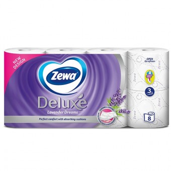 Zewa Toalettpapír 3r/8tek. Lavender
