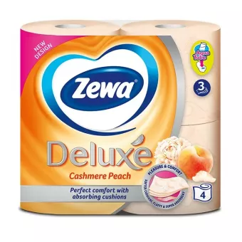 Zewa Toalettpapír 3réteg / 4tekercs Peach