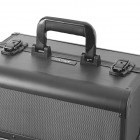Eurostil Aluminium Fodrász Táska fekete 02925