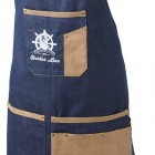 Eurostil Barber Line Munkakötény Farmer Anyag 06182